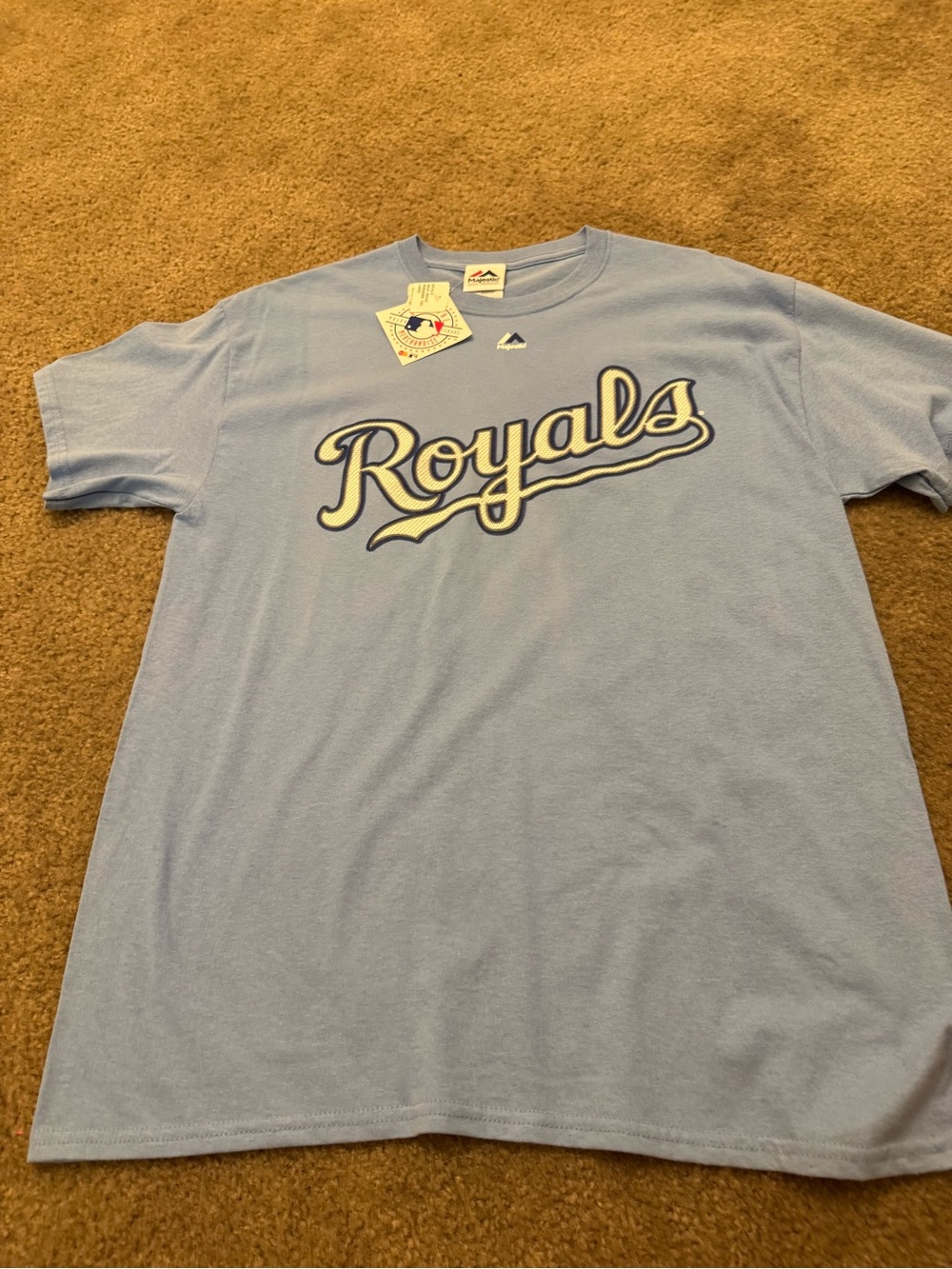Majestic Royals Light Blue Graphic Tee